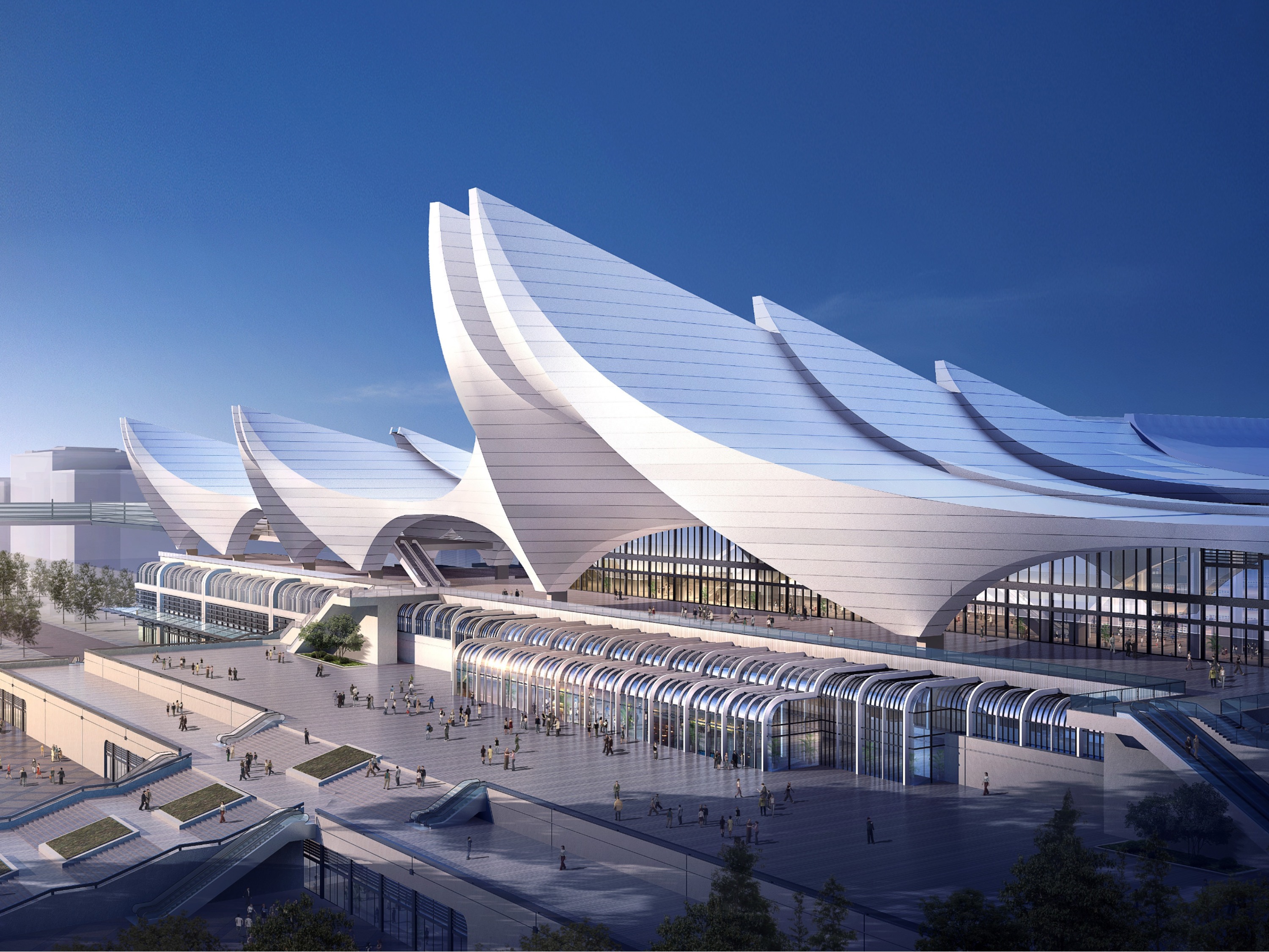 英特寶涂料-高鐵站應用2