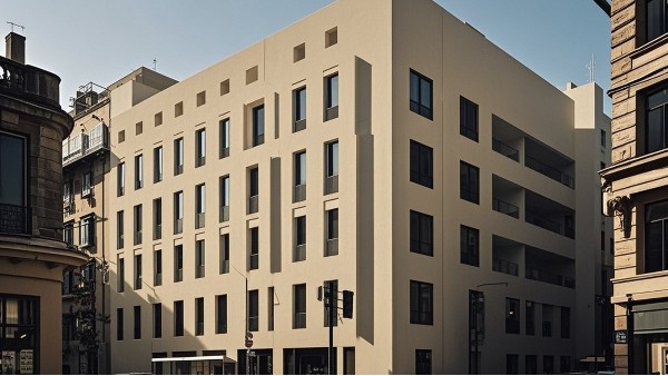 別墅外墻用百適涂無機涂料，讓墻面經(jīng)得起時間的考驗！