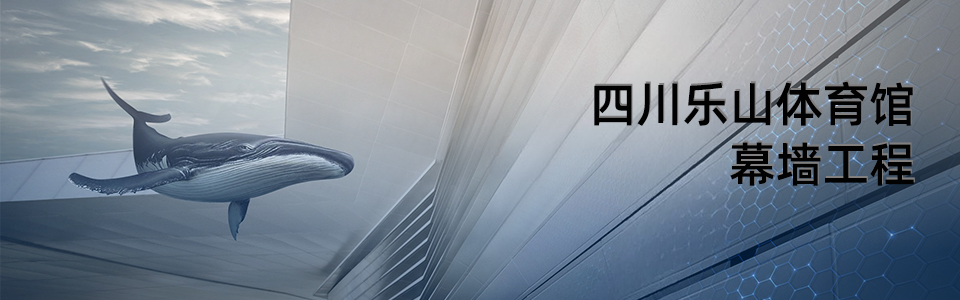 樂(lè)山市體育館建筑外觀 - 使用英特寶陶瓷涂料效果