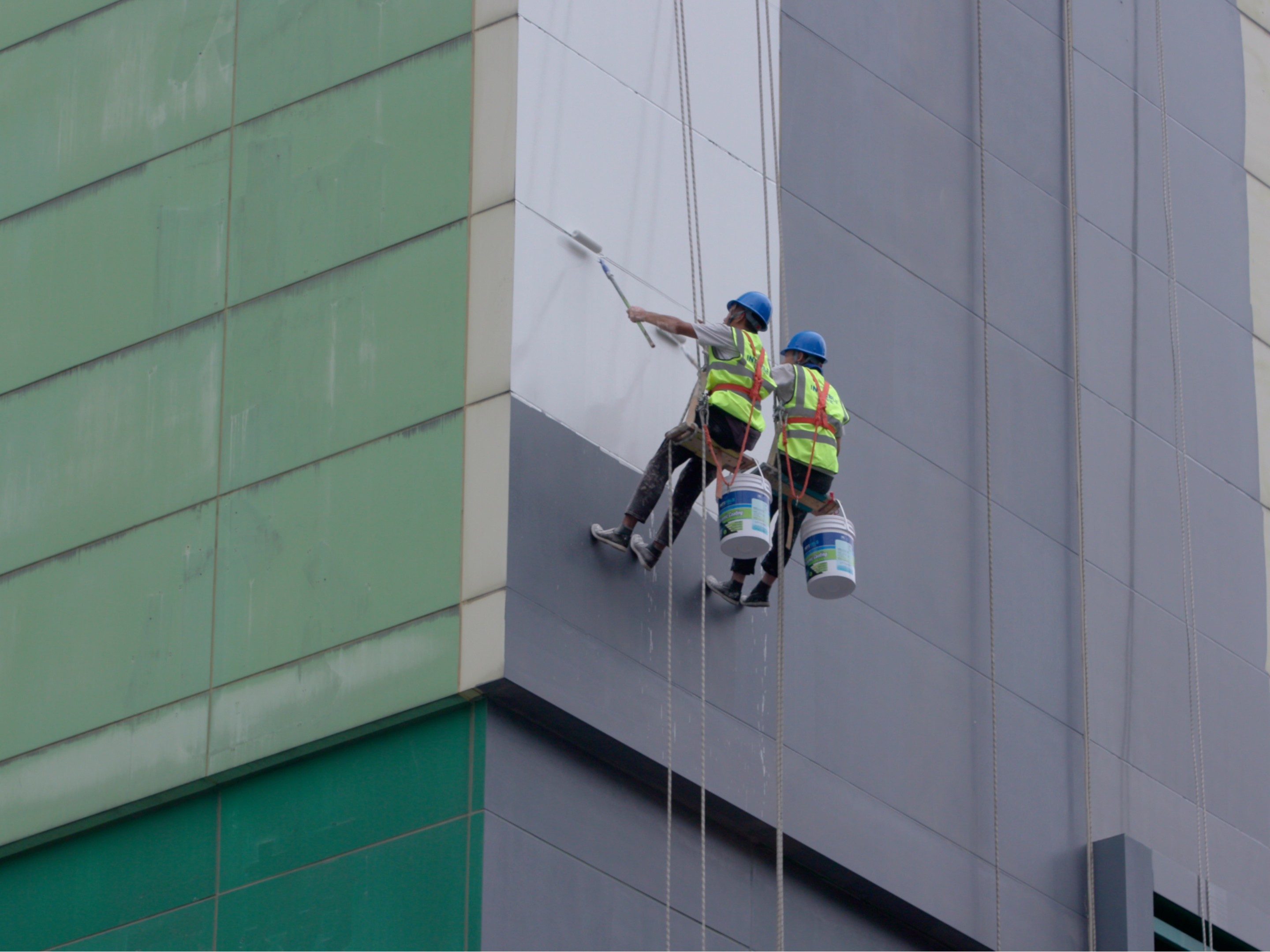鋁幕墻翻新水性陶瓷涂料-水密陶