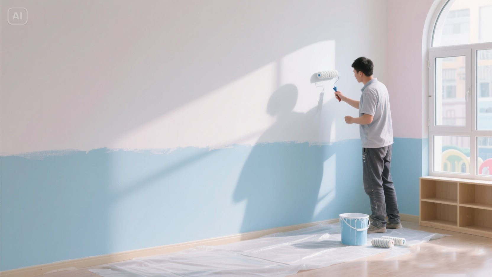 幼兒園裝修注意哪些細節(jié)？墻面能用無機涂料嗎？