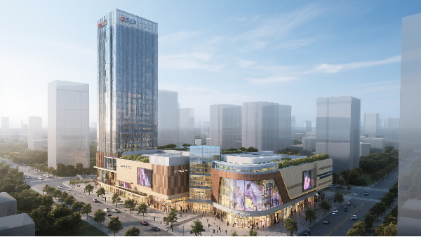 商業(yè)體外墻漆新選擇：百適涂無(wú)機(jī)涂料，仿真石效果，A級(jí)防火，20年不褪色